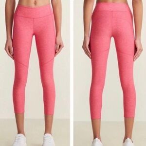 Outdoor Voices 3/4 Warmup Crop Legging Flamingo